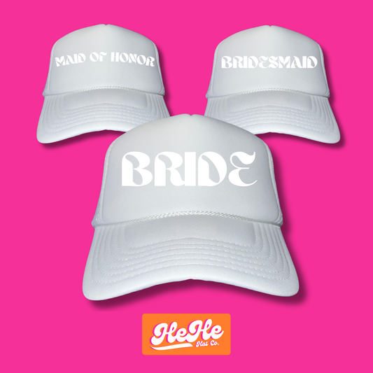 Bride, Maid of Honor, Bridesmaid Set!