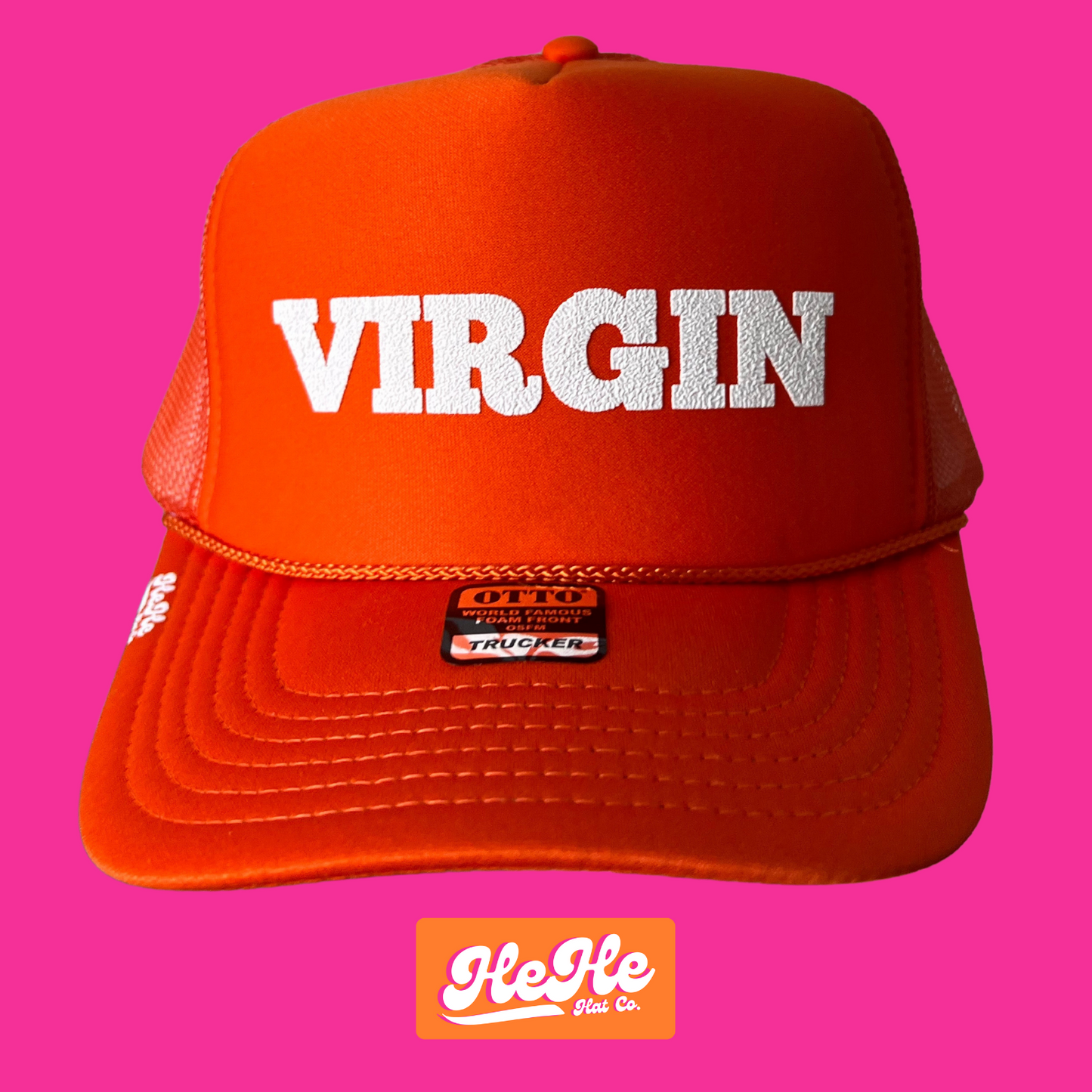 Virgin W/ Puff Lettering